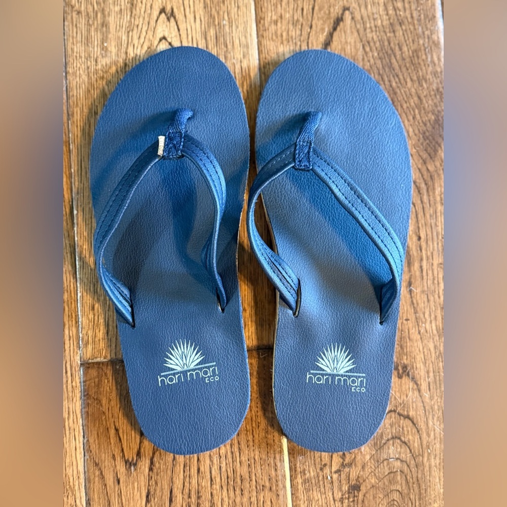 Hari Mari Women’s Sonoros Eco-Friendly Flip Flops Sandals with Cork Soles. Sz: 7 - Picture 2 of 6